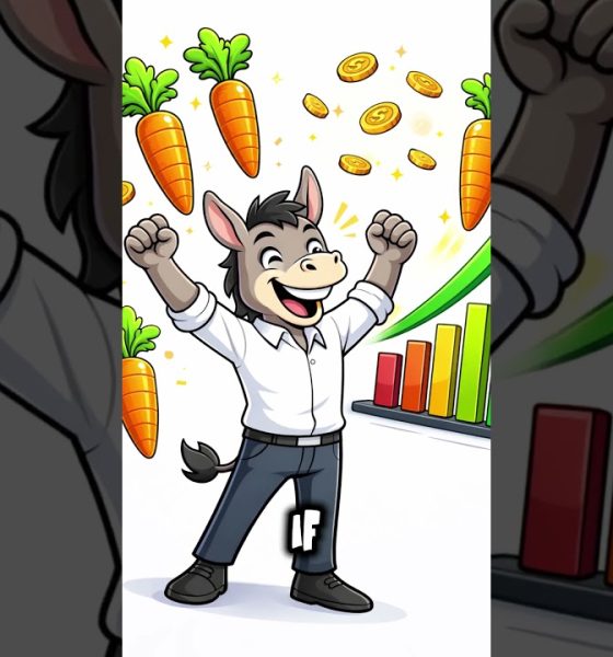 Donkey Explains Stocks Using Carrots | Simple Finance Explained