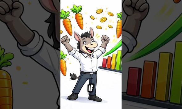 Donkey Explains Stocks Using Carrots | Simple Finance Explained