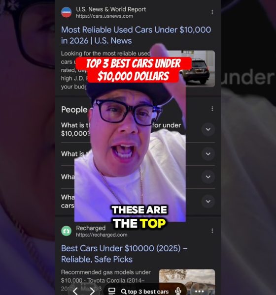 Top 3 Best Cars under $10,000 #shorts #credit #money #finance #credit #carbuyingtips #carbuying