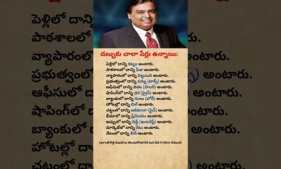 Money Has Many Names | But One Truth #shorts#youtubeshorts