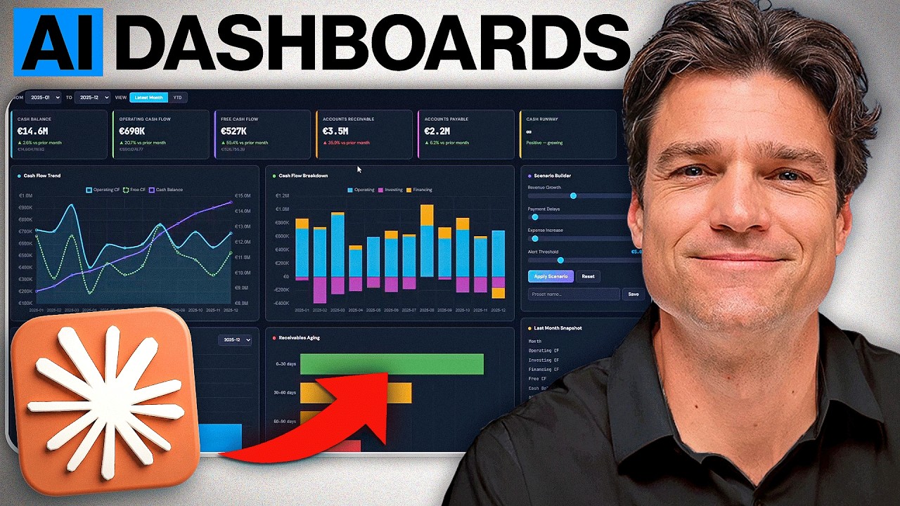 How to Build Finance Dashboards with Claude in Minutes (Full Tutorial)