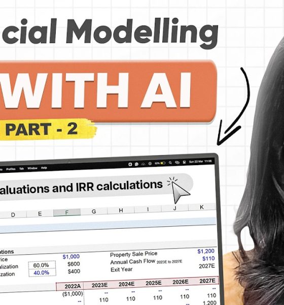 How to Use AI for Financial Modeling (IRR & Entry Price Explained) | Part - 2