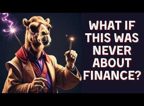 What if this was never about finance?
