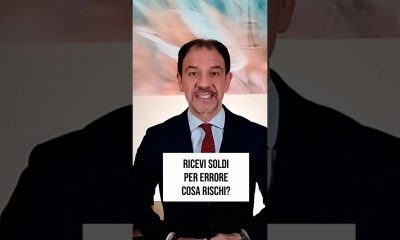 Ricevi SOLDI per ERRORE: cosa RISCHI? #shorts