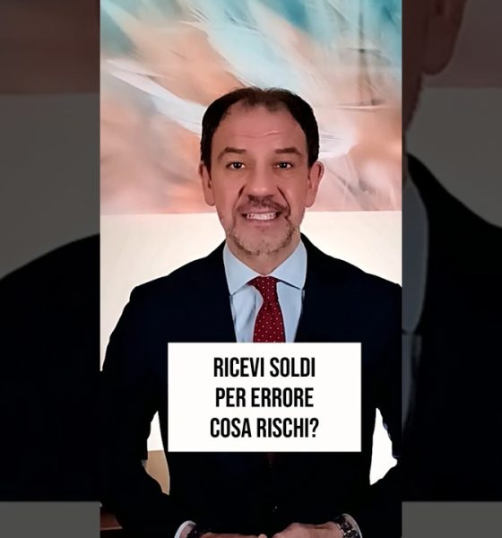 Ricevi SOLDI per ERRORE: cosa RISCHI? #shorts
