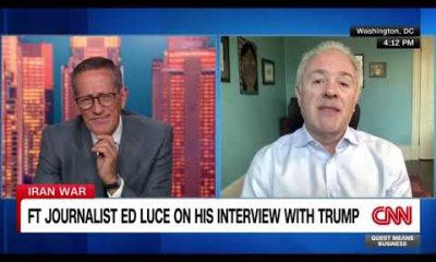 Financial Times editor Ed Luce discusses his interview with President Trump