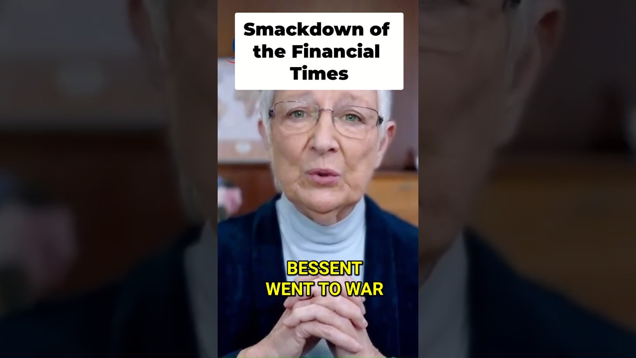 US Treasury Secretary EXPOSES Financial Times Lies! #shorts