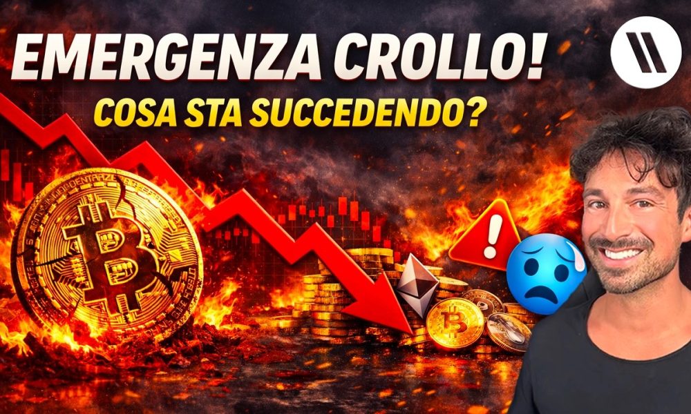 BITCOIN, CRYPTO: EMERGENZA CROLLO! COSA STA SUCCEDENDO?? (URGENTE!!)