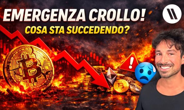 BITCOIN, CRYPTO: EMERGENZA CROLLO! COSA STA SUCCEDENDO?? (URGENTE!!)