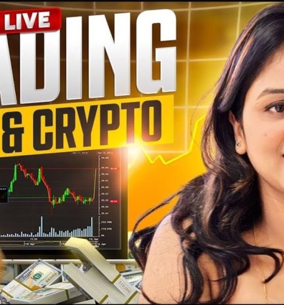 GOLD  AND  CRYPTO  LIVE  TRADING  || 3 APRIL || Bitcoin Live Trading | Crypto Market Analysis |