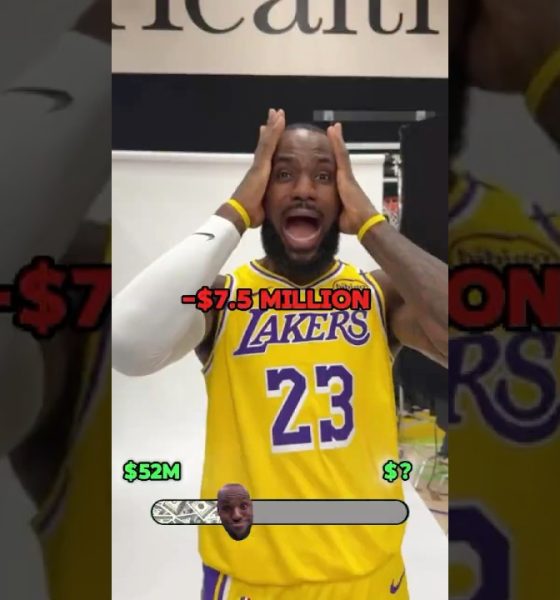 How Much Money Does LeBron James Actually Take Home? #nba #basketball #money #breakdown