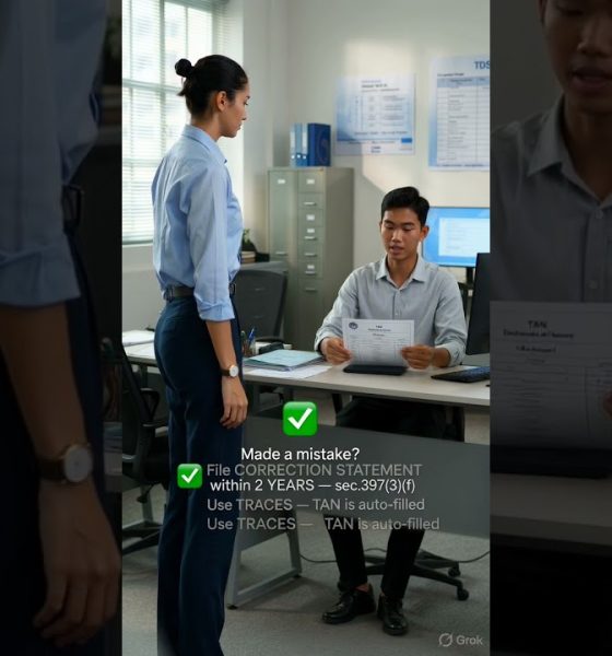 Your TDS Certificate Is INVALID Without This.  #finance #viral #trending #explore #shortsfeed