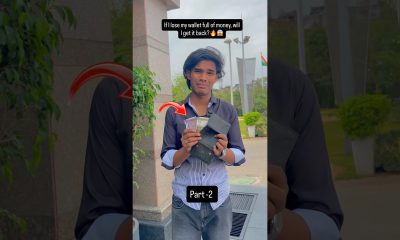 If lose my wallet full money,will I get it back.? Part-2 #shorts #minivlog #trending