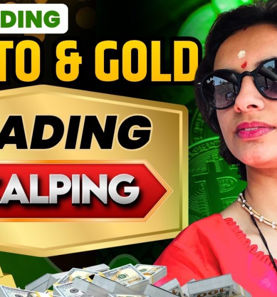 Crypto Gold Live Trading 05 April #cryptotrading #goldtrading #btc