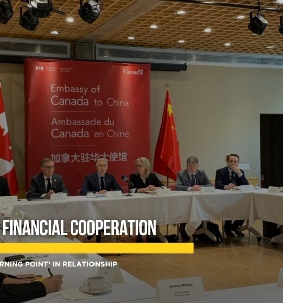Canada, China reach a 'turning point' in financial cooperation says Finance Minister
