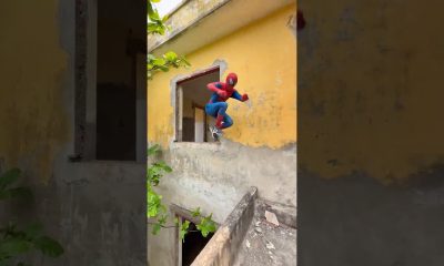 SPIDERMAN vs MONEY HEIST / PART.5 #spiderman #parkour #moneyheist