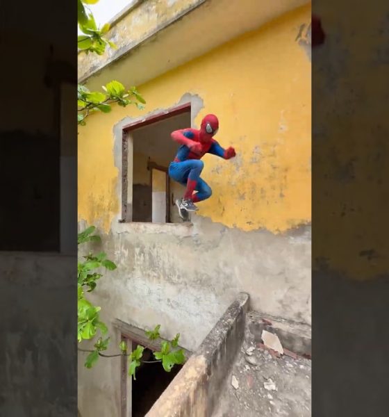 SPIDERMAN vs MONEY HEIST / PART.5 #spiderman #parkour #moneyheist