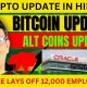 Crypto Market update in Hindi | Bitcoin and Alt coins update