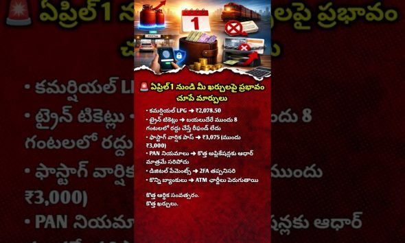 April 1 New Rules That Will Affect Your Money | India Financial Changes 2026