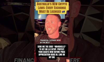 Australia’s NEW Crypto Laws: Every Exchange Must Be Licensed #fyp #ytshorts #australia #motivation