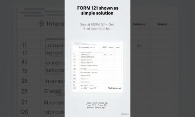 Form15G is DEAD! Now FORM 121. #finance #trending #viral #explore #shortsfeed #education #ytshorts