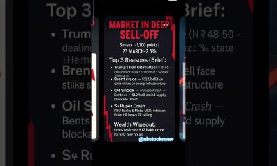 Stock Market falling reasons #equitymarket #financialfreedom #finance #financeworld #financenews