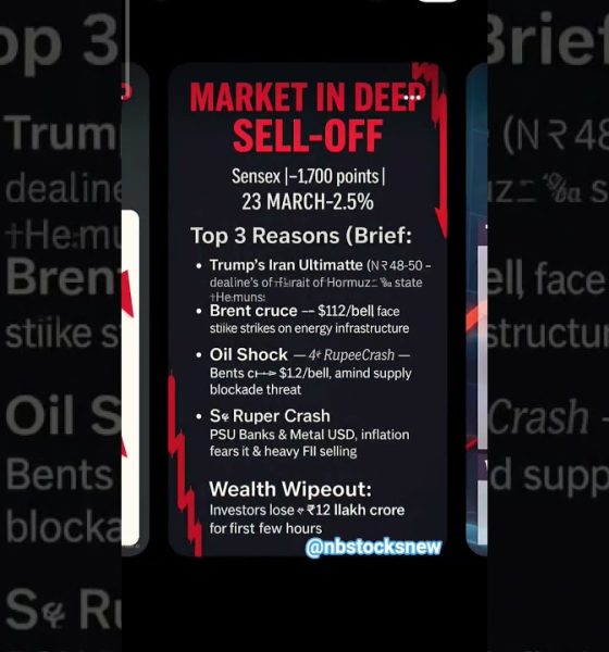 Stock Market falling reasons #equitymarket #financialfreedom #finance #financeworld #financenews