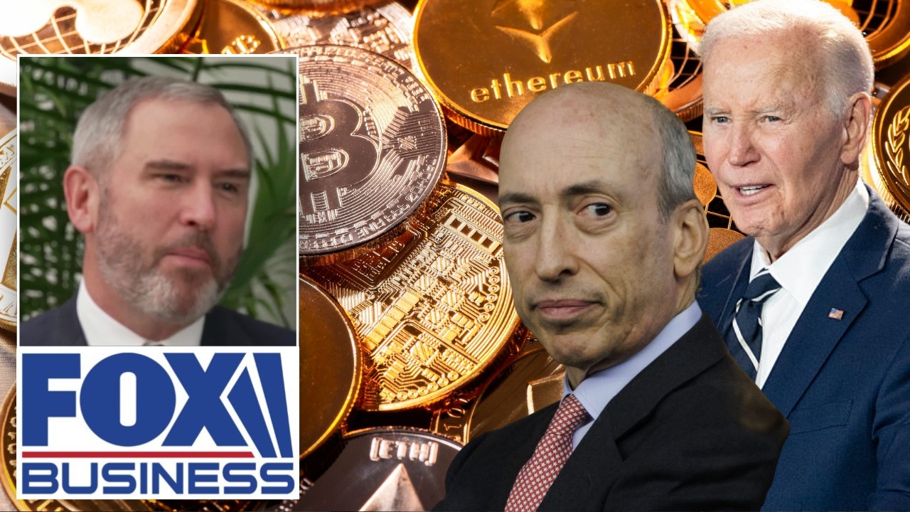 'THIS NEVER MADE SENSE TO ME': Ripple CEO BLASTS Biden admin's war on crypto