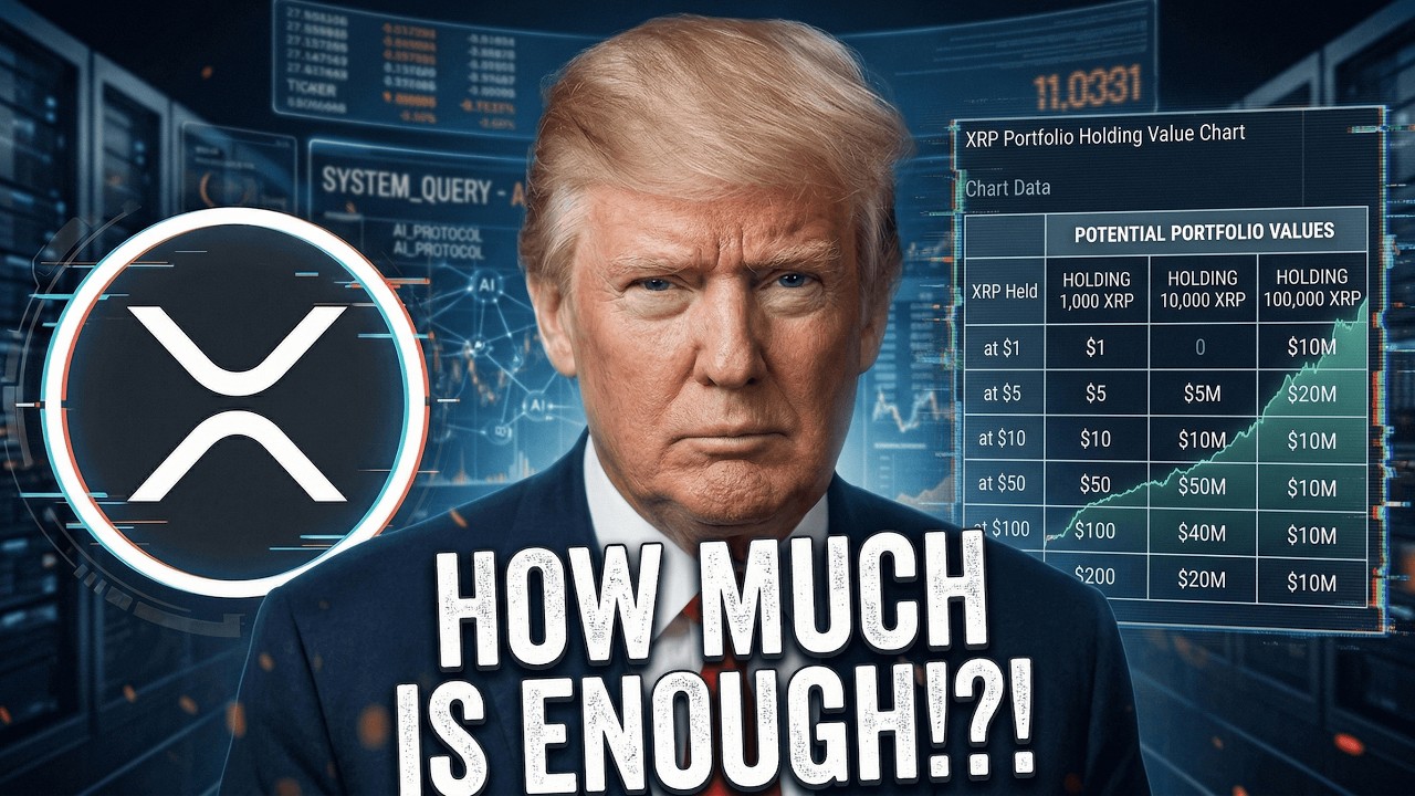 HOW MUCH XRP IS ENOUGH? - THIS IS ALL COMING ONTO THE XRPL - TRUMP SAYS INVEST IN AI - XRP NEWS