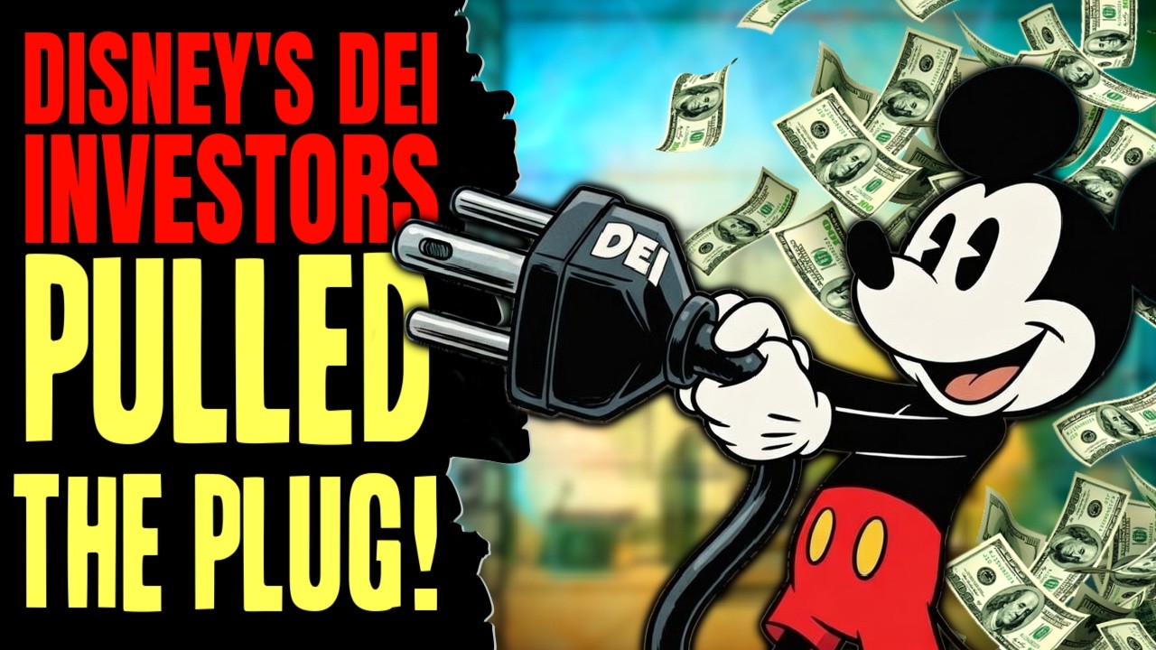 Disney's DEI Investors PULLED THE PLUG ~ Financial Institutions OUT!