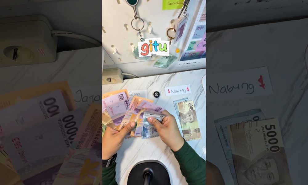 Nabung #nabung #money #tabungan #menabung #budgeting #uang #savings