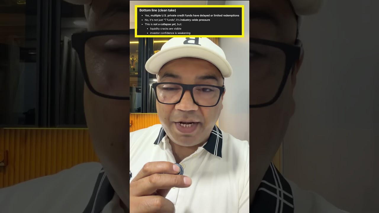 FINANCIAL CRISIS LIKE 2008 IS JUST AROUND.