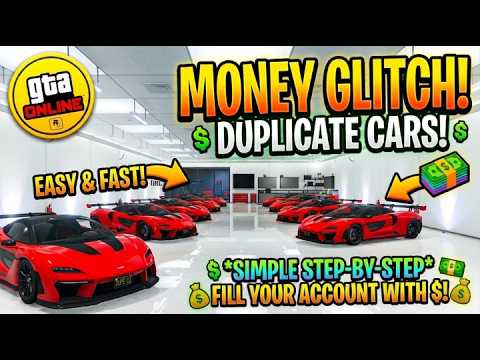 *SOLO* GTA ONLINE CAR DUPE MONEY GLITCH! [XBOX/PS/PC]