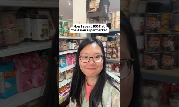How I spent money at Asian supermarket