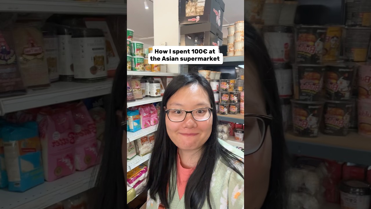 How I spent money at Asian supermarket