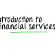 Introduction to Financial Services