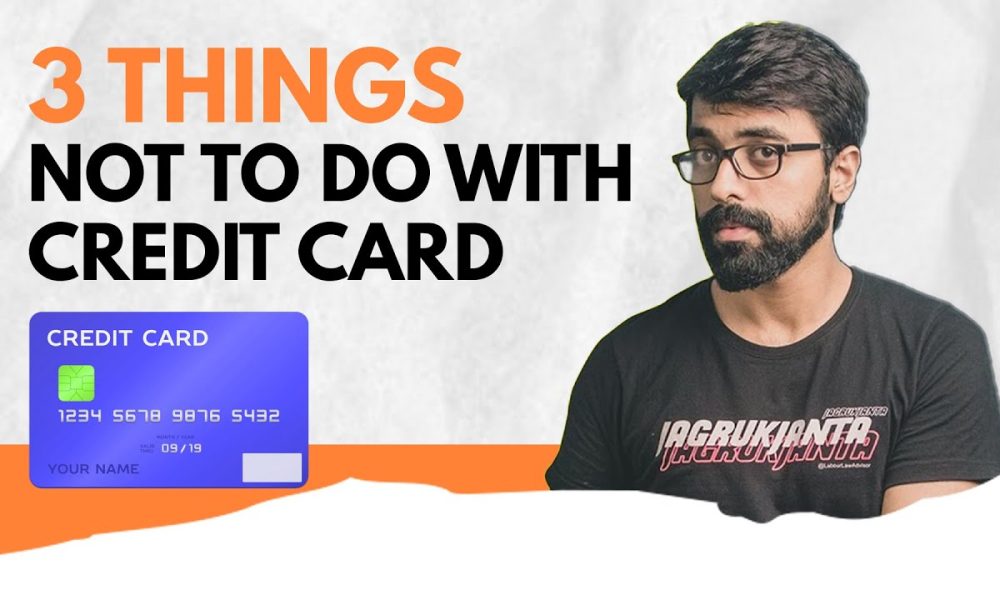 3 Things Not to do with Credit Card #LLAShorts 76