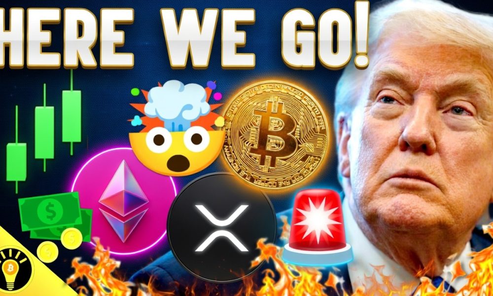 US IRAN CEASEFIRE PUMPS CRYPTO & STOCKS! BITCOIN & XRP ETFS REBOUND!