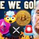 US IRAN CEASEFIRE PUMPS CRYPTO & STOCKS! BITCOIN & XRP ETFS REBOUND!