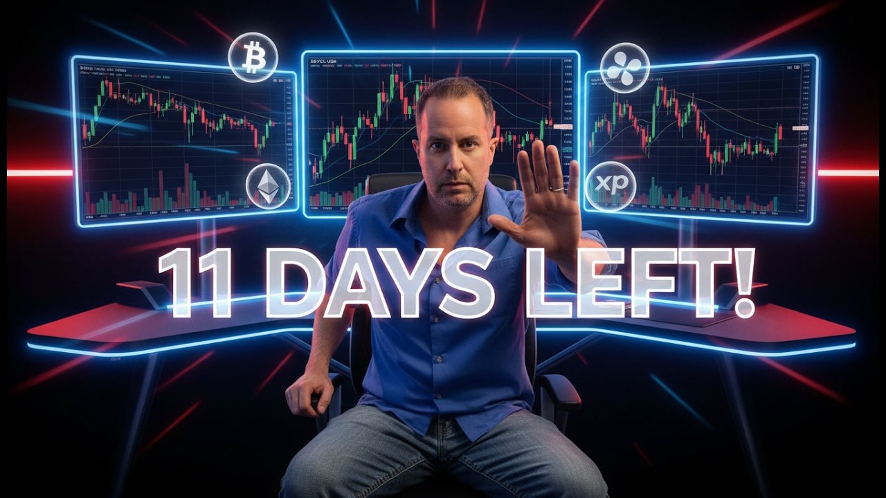 WARNING: Bitcoin is 11 Days Away from a MASSIVE Move! (ETH, XRP, SOL, AVAX)