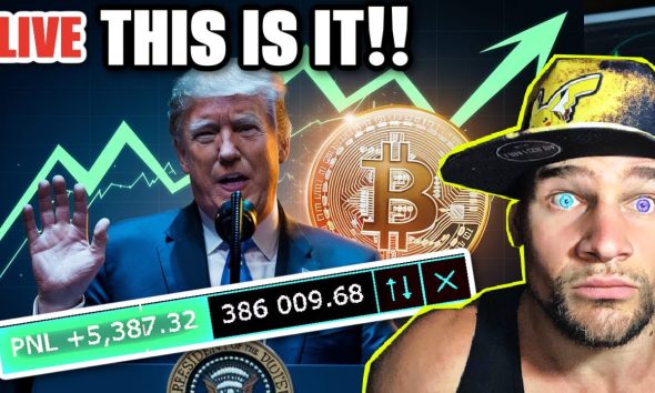 800,000 LIVE TRADE | BITCOIN PUMP LIVE!