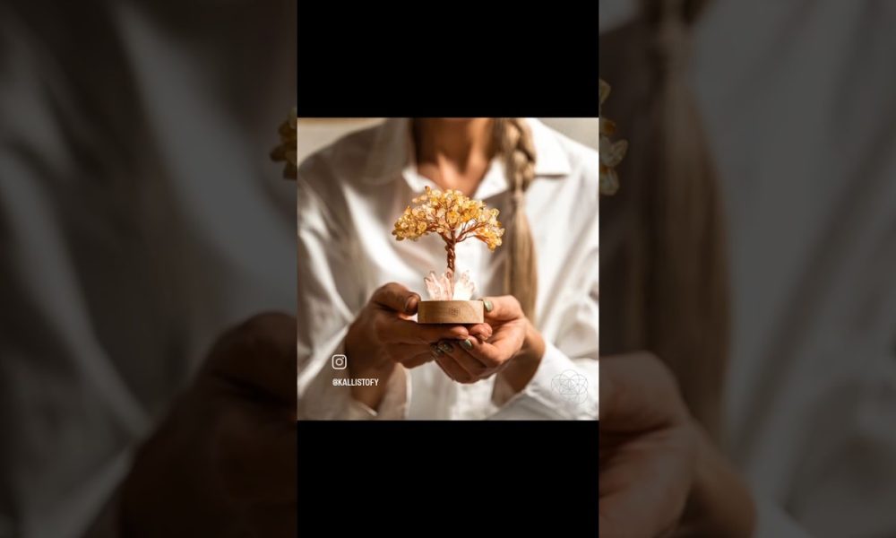 Grounding my financial goals and lighting path to abundance with this Citrine & Clear Kallistofy,com