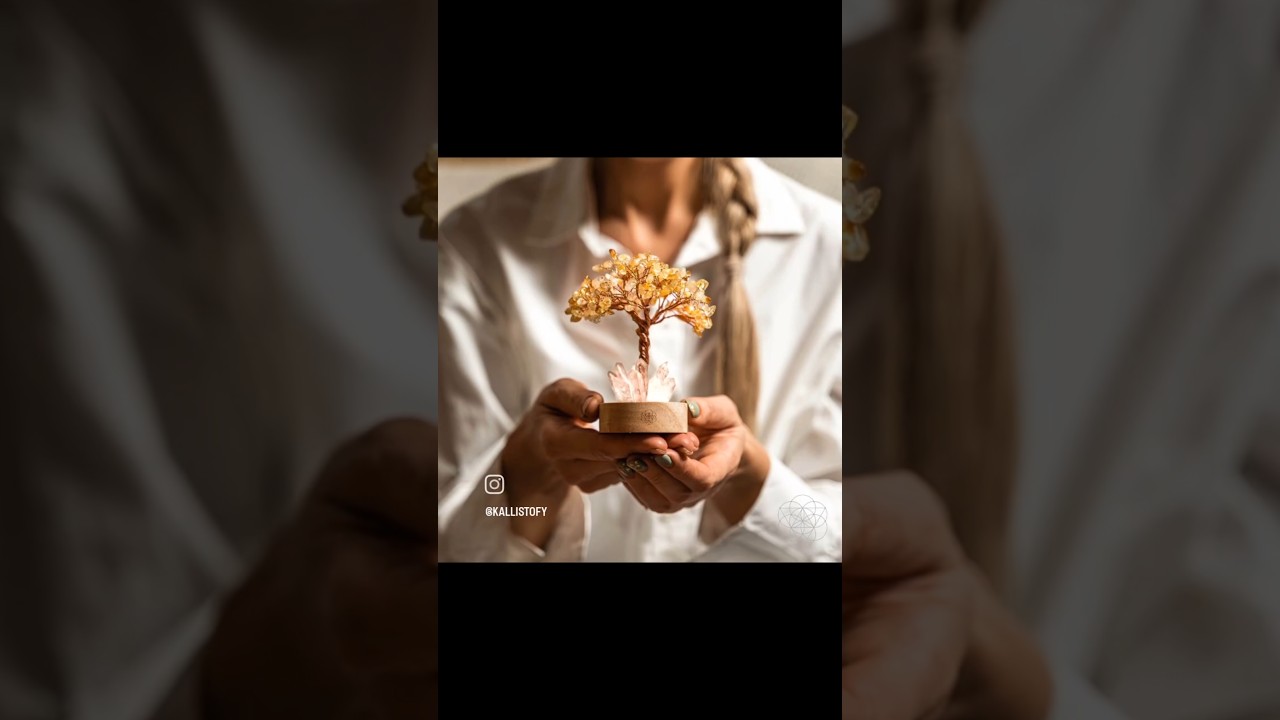 Grounding my financial goals and lighting path to abundance with this Citrine & Clear Kallistofy,com