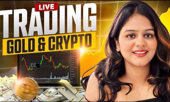 GOLD  AND  CRYPTO  LIVE  TRADING  || 8 APRIL || Bitcoin Live Trading | Crypto Market Analysis |