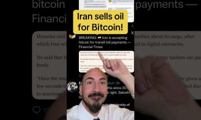 IRAN SELLS OIL FOR BITCOIN!