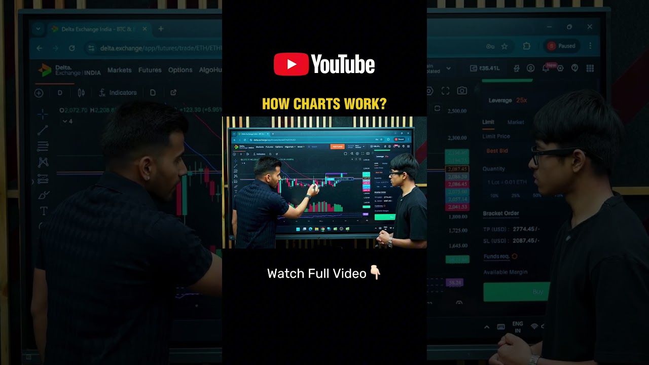 How charts work?#trading #cryptocurrency #trader