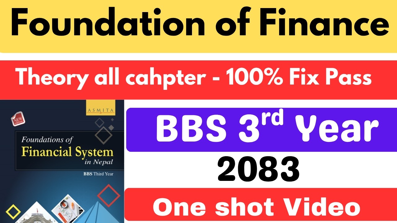 bbs 3rd year finance theory important chapter || bbs third year finance theory 2082