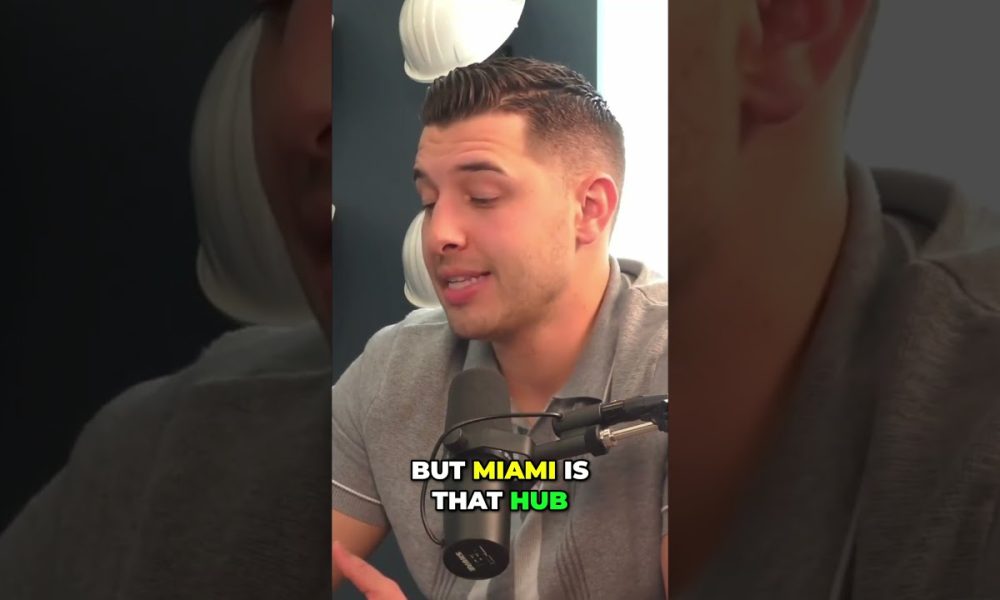 Miami - The Next Global Financial Hub Revealed! #shorts #miamiluxuryrealestate #podcast