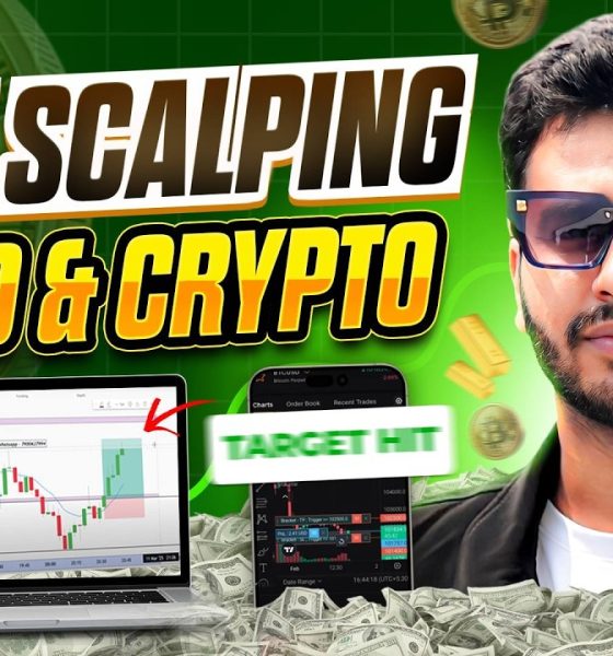 Crypto  Gold Live Trading 10 April | Market Trader | #goldtrading #cryptotrading #bitcoin