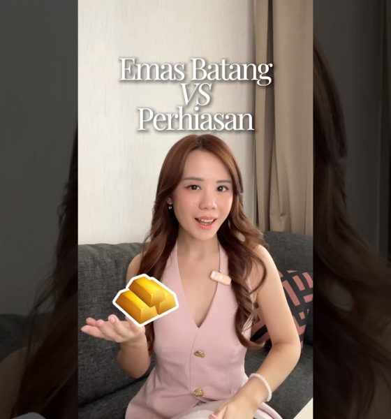 Emas batangan vs Perhiasan #tipskeuangan #samasamabelajar #finance